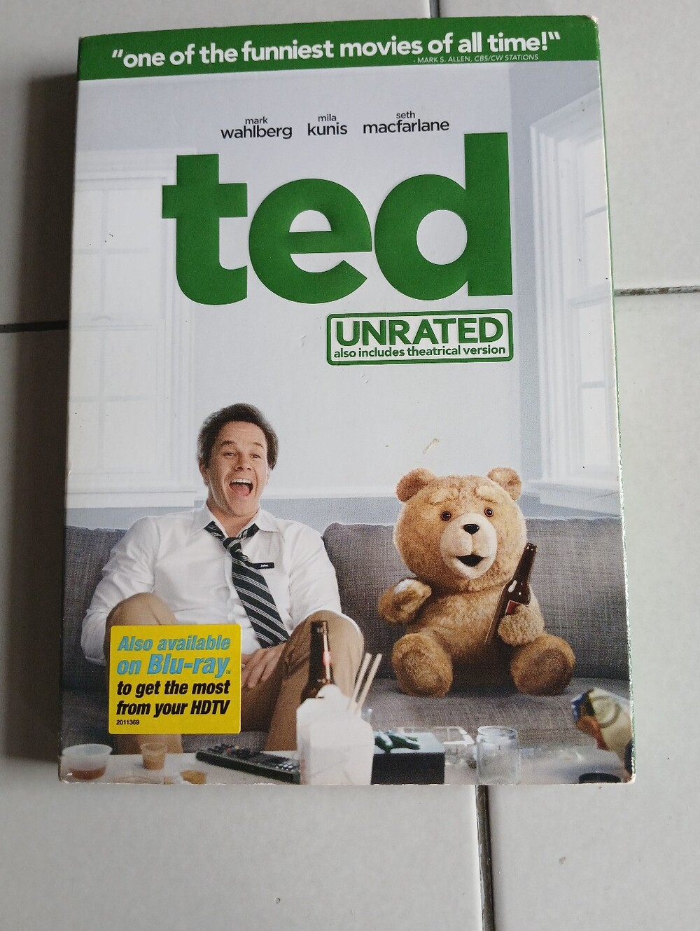 Ted Unrated DVD